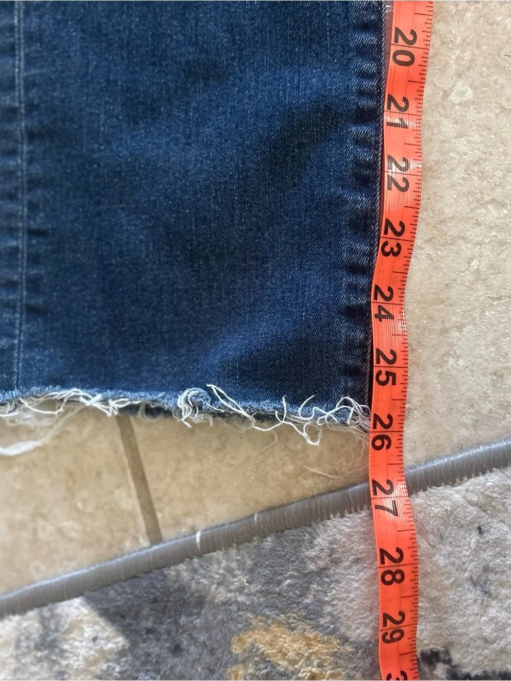 Dark Blue Women's Straight-Leg Jeans